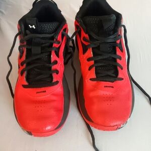 Boys size 4, Under Armour athletic shoes